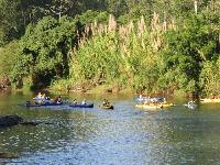 1º Passeio de Canoagem no Rio Itapocu reuniu mais de 25 pessoas