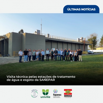 Comitê Timbó Participa de Visita Técnica à SANEPAR