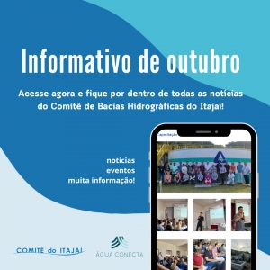 Acesse agora o informativo de outubro do Comitê do Itajaí!