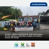 Comitê Itapocu participa de ação de limpeza do Rio Itapocu e distribui mudas no Parque Linear Via Verde