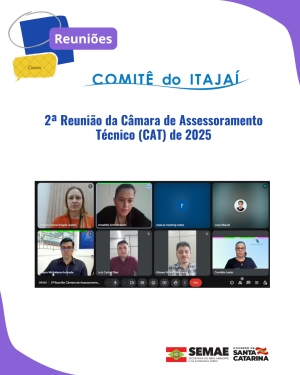 2ª Reunião da Câmara de Assessoramento Técnico (CAT) de 2025