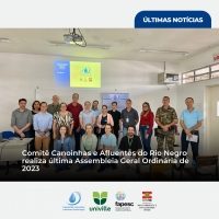 Comitê Canoinhas e Afluentes do Rio Negro realiza sua última Assembleia Geral Ordinária de 2023