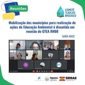 Mobiliza&ccedil;&atilde;o dos munic&iacute;pios para realiza&ccedil;&atilde;o de a&ccedil;&otilde;es de Educa&ccedil;&atilde;o Ambiental &eacute; discutida em reuni&atilde;o do GTEA RH08