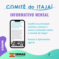 Confira o informativo de março do Comitê do Itajaí!