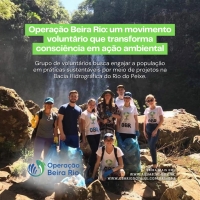 Operação Beira Rio: um movimento voluntário que transforma consciência em ação ambiental