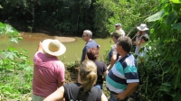 Comitê Jacutinga Visita ao Rio Caçador em Seara, SC