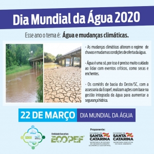 22 de Março - Dia Mundial da Água