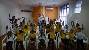 Palestra sobre Educação Ambiental, na Escola de Educação Básica Seculo XXI, em Canoinhas