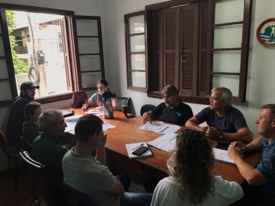 Membros da Câmara técnica reúnem-se com MAB e Ibama para discutir a Avaliação Integrada do Baixo e médio Rio Chapecó