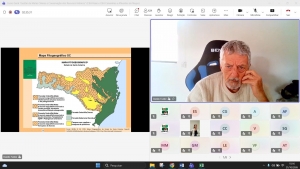 Presidente do Comit&ecirc; Tijucas e Bigua&ccedil;u palestra sobre monitoramento da recupera&ccedil;&atilde;o de &aacute;reas degradadas