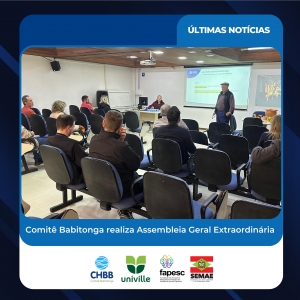 Comitê Babitonga realiza Assembleia Geral Extraordinária