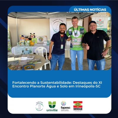 Comitê Timbó Fortalece Compromisso com a Sustentabilidade no XI Encontro Planorte Água e Solo