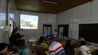 Palestra sobre Legislação Ambiental, mata ciliar e apresentação do Comitê, na Localidade de Arroios em Canoinhas