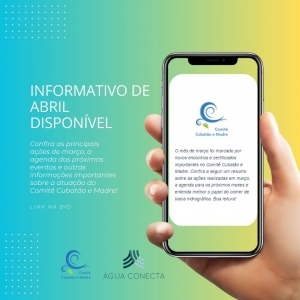 Confira o informativo de abril do Comitê Cubatão e Madre!