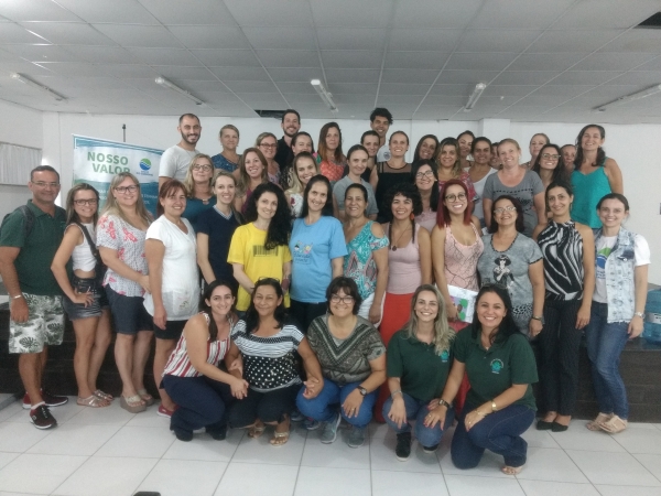 GESTÃO DA ÁGUA É TEMA DE CAPACITAÇÃO PARA PROFESSORES DE BALNEÁRIO CAMBORIÚ