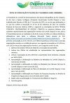 Comit&ecirc; Chapec&oacute; e Irani convoca 1&ordf; Assembleia Geral Ordin&aacute;ria de 2026