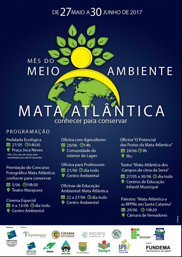 PROGRAMAÇÃO DO MÊS AMBIENTAL