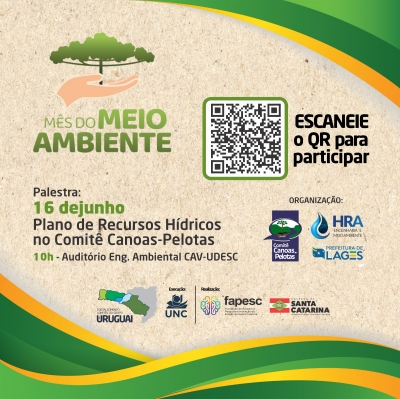 Comitê Canoas-Pelotas participa das atividades do Mês do Meio Ambiente
