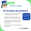 Convocação! Última Assembleia Geral Ordinária de 2024 do Comitê do Itajaí!