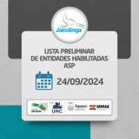 Comitê Jacutinga divulga lista preliminar de Entidades Habilitadas para as Assembleias Setoriais Públicas