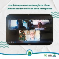 Comitê Itapocu na Coordenação do Fórum Catarinense de Comitês de Bacia Hidrográfica