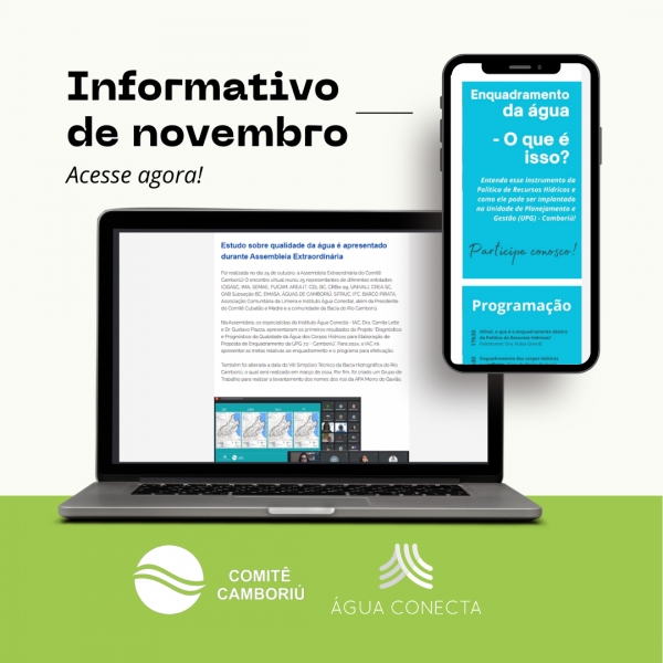 Acesse agora o informativo do mês de novembro!