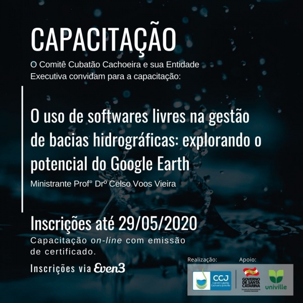 O uso de softwares livres na gestão de bacias hidrográficas:  explorando o potencial do Google Earth.