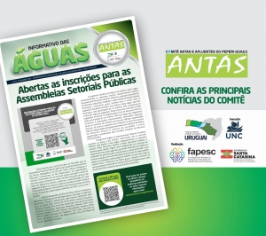 Informativo das Águas n. 02/2024 do Comitê Antas e Afluentes do Peperi-guaçu