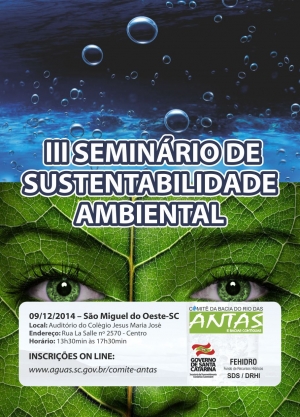 III SEMINÁRIO DE SUSTENTABILIDADE AMBIENTAL DO COMITÊ ANTAS