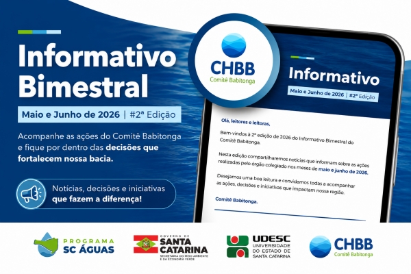 J&aacute; est&aacute; dispon&iacute;vel a 2&ordf; edi&ccedil;&atilde;o de 2026 do Informativo do Comit&ecirc; Babitonga!