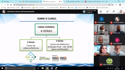 Curso de Outorga de Direito de Uso de Recursos Hídricos atrai público expressivo na internet