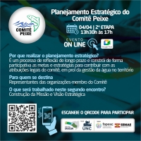 Segunda reunião do Planejamento Estratégico ocorrerá no dia 04 de abril