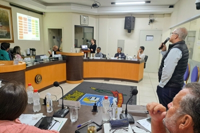 Comitê Tubarão e Complexo Lagunar participa de sessão na Câmara de Vereadores de Capivari de Baixo