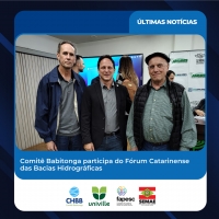 Comitê Babitonga participou na Reunião do Fórum Catarinense de Comitês de Bacias Hidrográficas em Lages