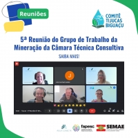 5ª Reunião do Grupo de Trabalho da Mineração da Câmara Técnica Consultiva