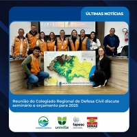 Reunião do Colegiado Regional de Defesa Civil discute seminário e orçamento para 2025