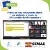 Pedidos de vista do Regimento Interno são analisados e votados na 12ª Assembleia Geral Extraordinária