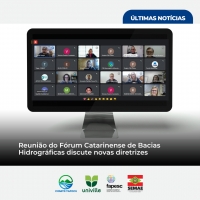 Reunião do Fórum Catarinense de Bacias Hidrográficas discute novas diretrizes