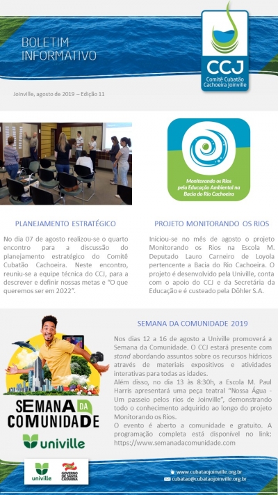 Boletim Informativo - Agosto.19