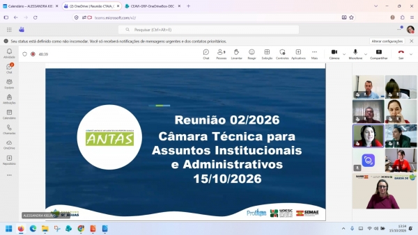 C&acirc;mara T&eacute;cnica do Comit&ecirc; Antas e Afluentes do Peperi-gua&ccedil;u retoma atividades e define pr&oacute;ximos encaminhamentos