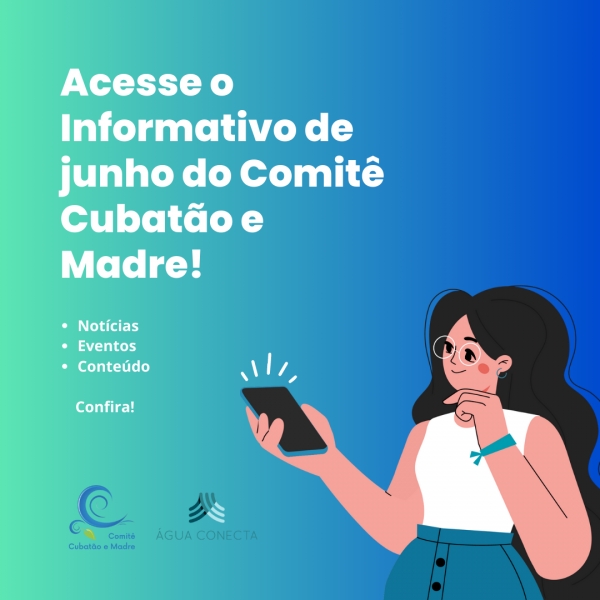 Confira o informativo de junho do Comitê Cubatão e Madre!