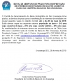 Assentos vagos no Comitê da Bacia do Rio Urussanga