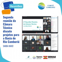 Segunda reunião da Câmara Técnica discute projetos para a Bacia do Rio Camboriú