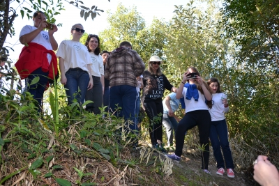 Comitê da Bacia promove atividades com alunos em nascente protegida em Pedras Grandes