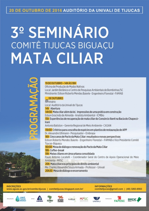 3º Seminário Mata Ciliar