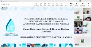 Capacita&ccedil;&atilde;o sobre outorga amplia conhecimentos t&eacute;cnicos de representantes do Comit&ecirc; Canoinhas e Afluentes do Negro