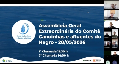 AGE eleitoral define nova presid&ecirc;ncia do Comit&ecirc; Canoinhas e Afluentes do Rio Negro