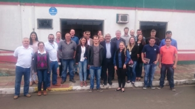 Reunião no município de Santa Cecília com os Comitês Timbó, Canoinhas e Canoas