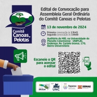 Comitê Canoas e Pelotas convoca seus representantes para último Assembleia do ano de 2024
