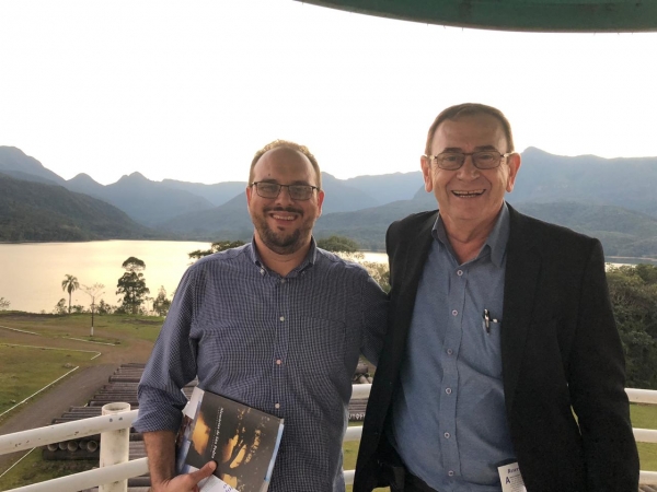 Palestrantes visitam barragem do São Bento